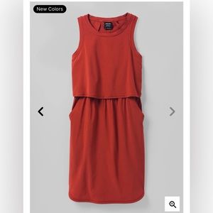 Prana Railay Dress. Size M. Rust color.